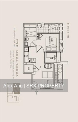 The Tier (D12), Apartment #179084382